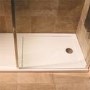 GRADE A1 - Walk In Glass Shower Screen - 1850 x 800mm - 8mm Glass