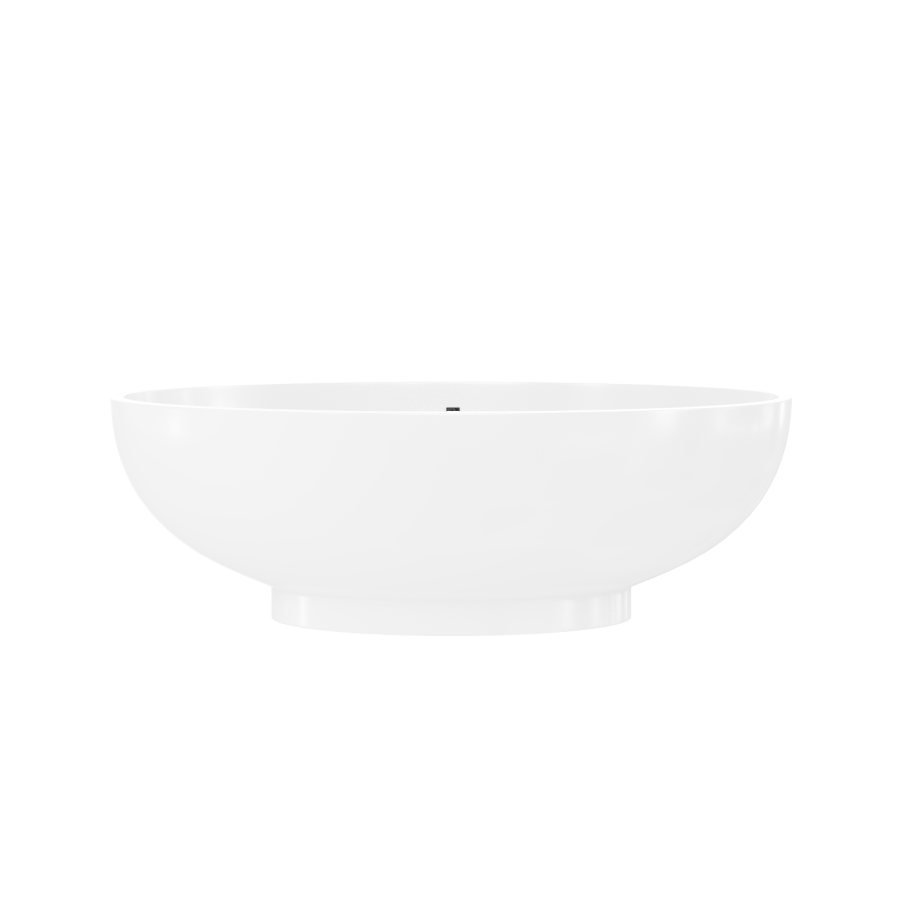 GRADE A1 - Double Ended Freestanding Bath 1680 x 800mm - Oval
