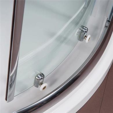Sliding Door Quadrant Enclosure with Shower Tray 800 x 800mm - 6mm Glass - Aquafloe Range