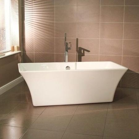 Milano Double Ended Freestanding Bath - L1690 x W740mm