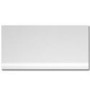 Windsor / Cuba / Aspen White 700 Height Adjustable End Panel
