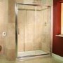 Sliding Shower Door 1400mm - 6mm Glass - Aquafloe