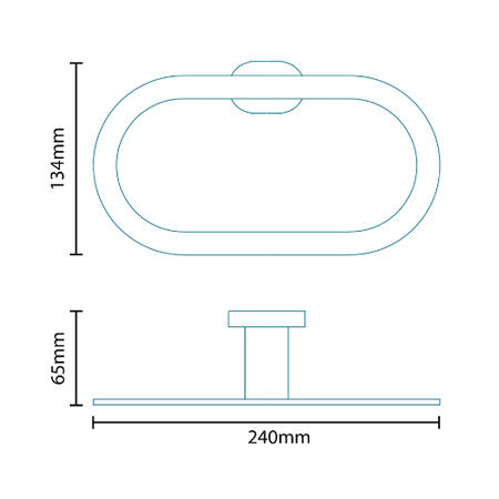 Floe Towel Ring