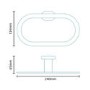 Floe Towel Ring