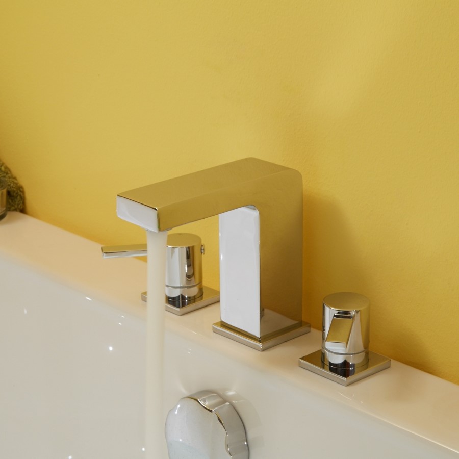 3 Hole Bath Filler Tap - Andra Range