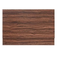 Walnut Finished 700 Height Adjustable End Panel with Plinth Walnut Finished 700 Height Adjustable End Panel with Plinth