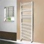 Beta Heat 1700 x 500mm Straight White Heated Towel Rail