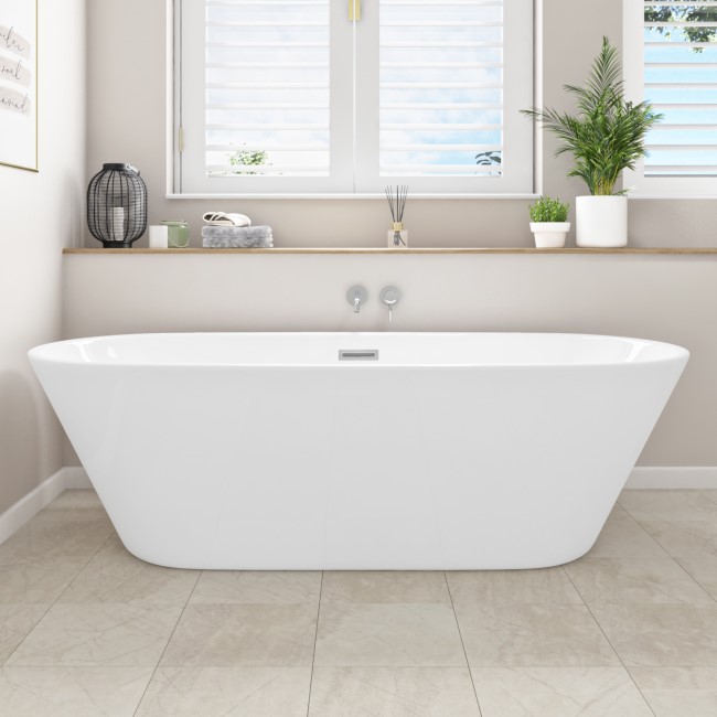 Freestanding Double Ended Bath 1500 x 680mm - Bari