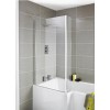 L-Shaped Square Shower Bath Screen