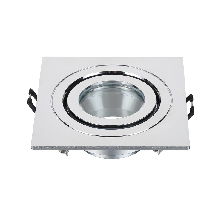 IP65 Chrome Square Down Light