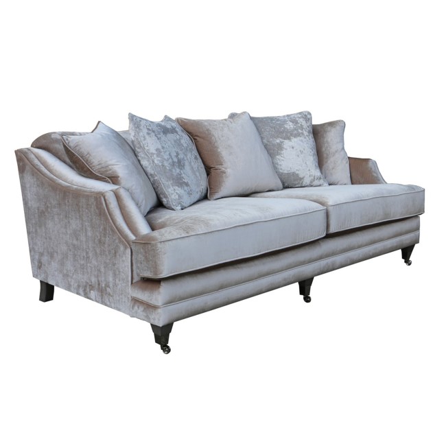 Belvedere 4 Seater in Cream with 5 Scatter Cushions