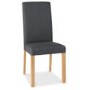 Bentley Designs Pair of Parker Dining Chairs in Steel and Oak