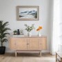 Cane Mango Wood 4 Doors Sideboard - Valencia