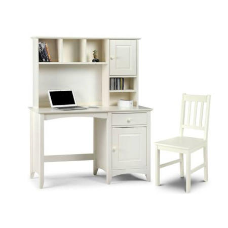 Julian Bowen Cameo Chair In Stone White