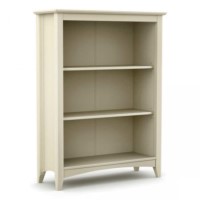 Julian Bowen Cameo Bookcase in Stone White