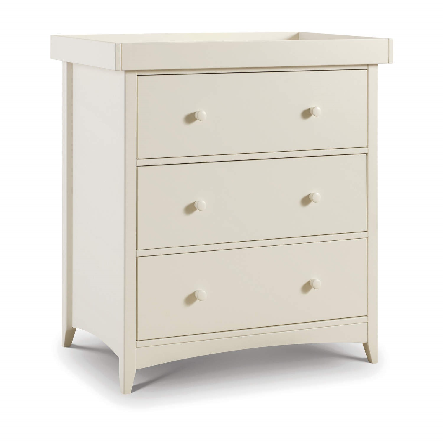 Julian Bowen Cameo Ivory Baby Changing Station Furniture123