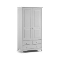 Julian Bowen Cameo Combination Wardrobe in Dove Grey