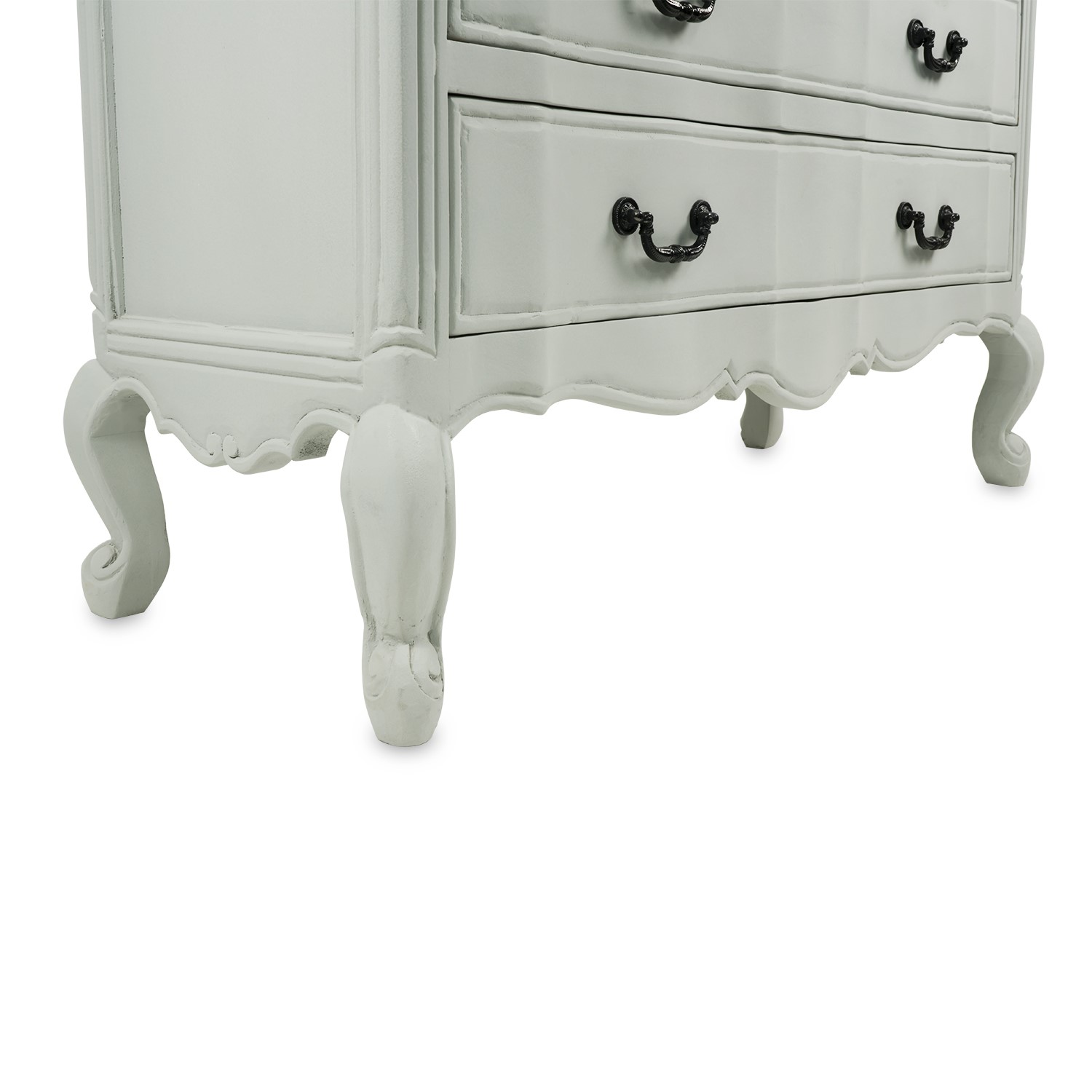 French Chateau Handmade Grey Chest of Drawers French Chateau Handmade Grey Chest of Drawers