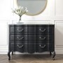 French Chateau Handmade Anthracite Hallway Chest