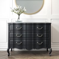 French Chateau Handmade Anthracite Hallway Chest
