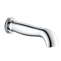 CAMBSPOUTCH Chrome Traditional Wall Mounted Bath Spout - Cambridge
