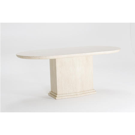 Wilkinson Furniture Caprice Oval Dining Table in Marble