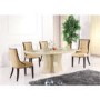 Wilkinson Furniture Caprice Rectangular Dining Table in Marble