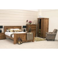 Wilkinson Furniture Georgia Solid Pine Double Bed Frame