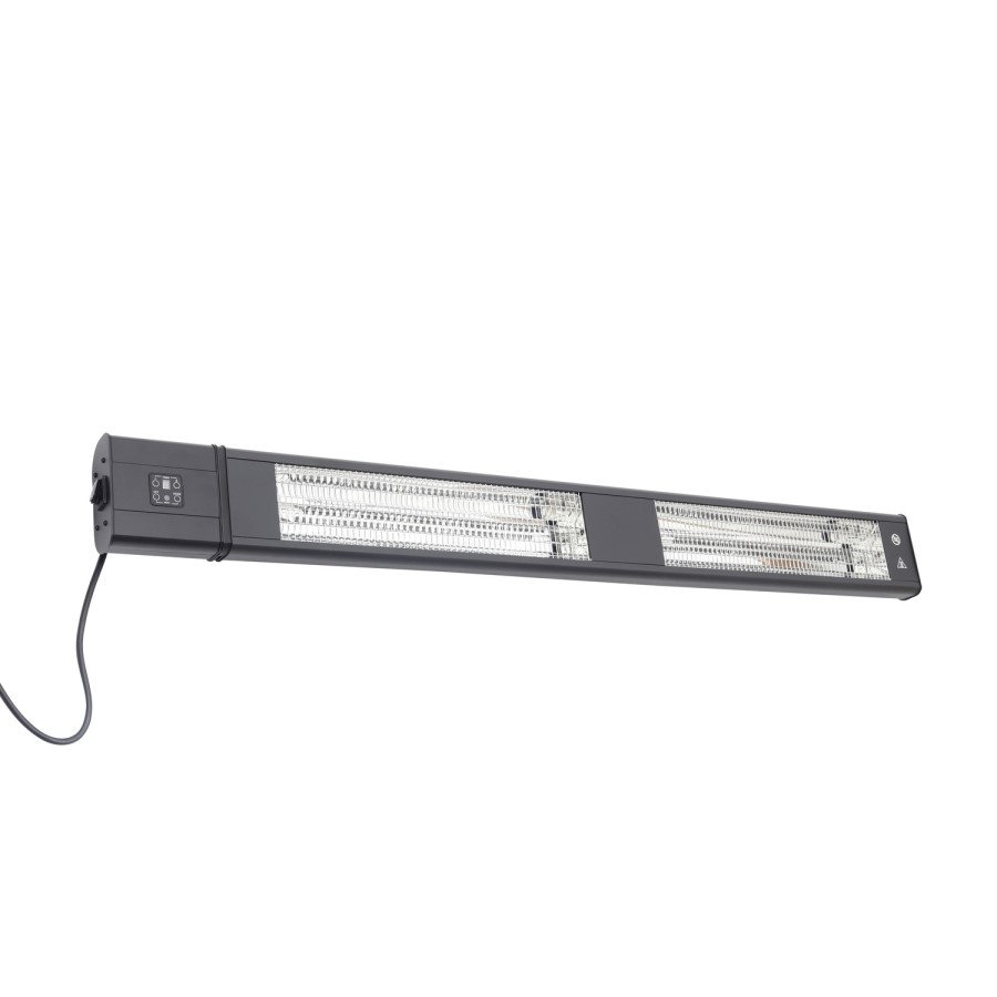 Glow Wall Mounted Outdoor Heater with Digital Display & Remote Control 3000W
