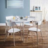 Julian Bowen Casa Dining Set with 4 Chairs