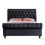 Birlea Castello King Size Bed in Charcoal Fabric