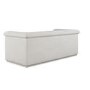 Cream Chenille 3 Seater Sofa - Caleb