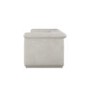 Cream Chenille 3 Seater Sofa - Caleb