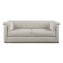 Cream Chenille 3 Seater Sofa - Caleb