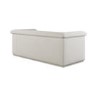 Cream Chenille 3 Seater Sofa - Caleb
