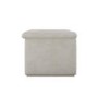 Cream Chenille Armchair - Caleb 