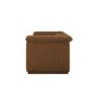 Brown Chenille 3 Seater Sofa - Caleb 