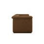 Brown Chenille 3 Seater Sofa - Caleb 