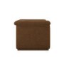 Brown Chenille Armchair - Caleb 