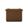 Brown Chenille Armchair - Caleb 