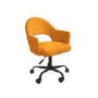 Mustard Yellow Fabric Tub Office Chair - Colbie