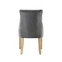 Pair of Camberwell Brushed Grey Velvet Chairs