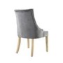 Pair of Camberwell Brushed Grey Velvet Chairs