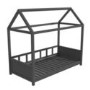 GRADE A1 - Coco House Bed Frame in Anthracite Grey