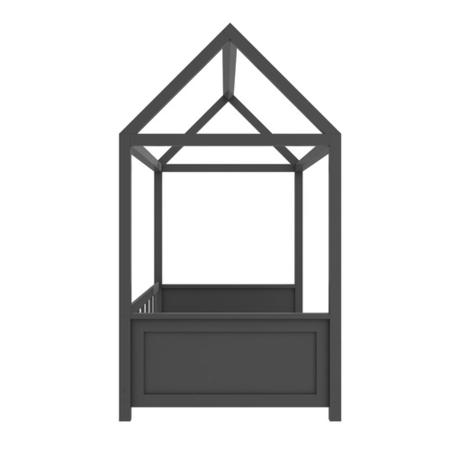 GRADE A1 - Coco House Bed Frame in Anthracite Grey