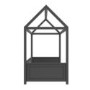 GRADE A1 - Coco House Bed Frame in Anthracite Grey