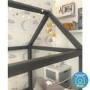 GRADE A2 - Coco House Bed Frame in Anthracite Grey