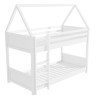 GRADE A2 - Coco House Bunk Bed in White