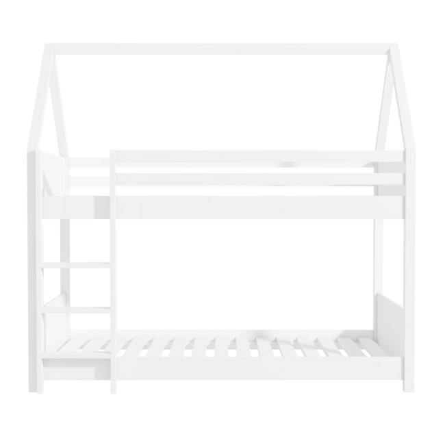 House Bunk Bed in White - Coco