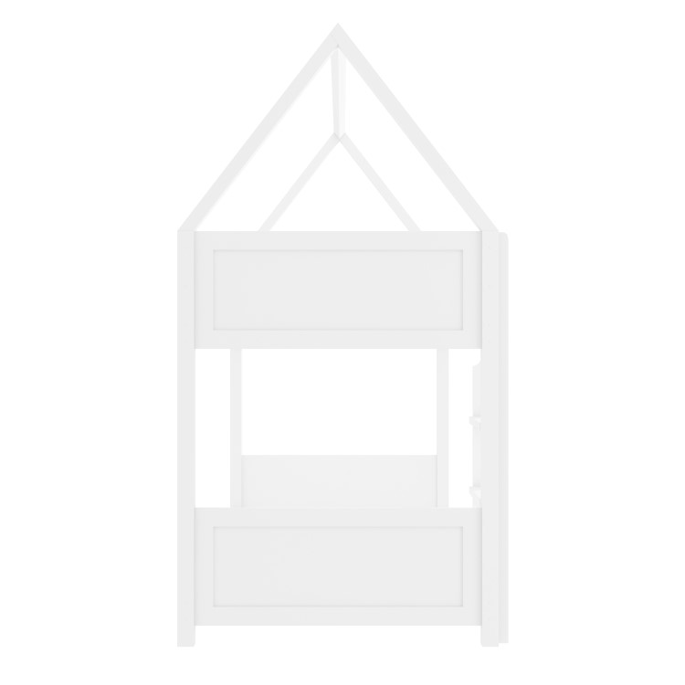 House Bunk Bed in White - Coco